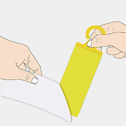 INF Pièges à insectes collants - Lot de 25 pièges à insectes pour plantes, jardins et serres Y