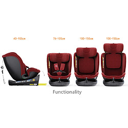 Acheter BUF BOOF® B-Joy DELUXE i-Size Siège Auto 360° Pivotant ISOFIX R129, 40–150 cm SIPS,