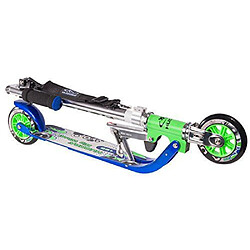 Hudora Trottinette Bleu/Vert 125 mm pas cher