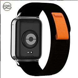INF Bracelet en nylon tressé pour Redmi Watch 4 Black