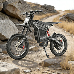 Avis Vélo Électrique BIBUFF GT600 7500W Pic 80,5km/h Batterie 72V 30AH Autonomie 112km IPX6