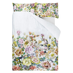Designers Guild Housse de couette imprimée en satin de coton, GRANDIFLORA