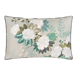 Designers Guild Taie d'oreiller imprimée en satin de coton, FLEUR ORIENTALE