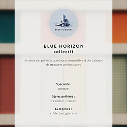 Tulup Blue Horizon - 42x42 cm pas cher