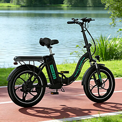Vélo Électrique Pliable KOOLUX BK6 500W Batterie 48V 13Ah Autonomie 60km,Confort Suspension