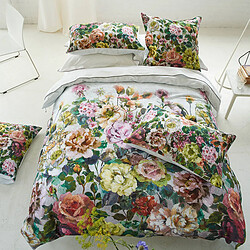 Designers Guild Housse de couette imprimée en satin de coton, GRANDIFLORA