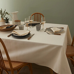 Coucke Nappe rectangulaire unie en coton, traitée Teflon, CAMBRAI