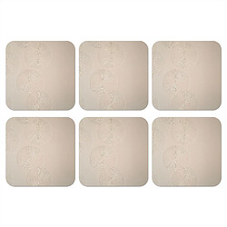 MuchoWow DESSOUS DE VERRE Lot de 6