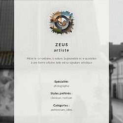 Tulup Zeus - 84x84 cm pas cher