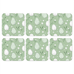 MuchoWow DESSOUS DE VERRE Lot de 6