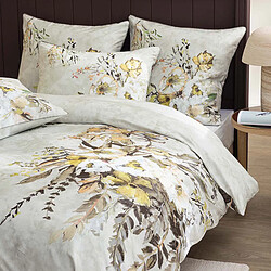 Avis Designers Guild Housse de couette imprimée en satin de coton, MARGARETTA
