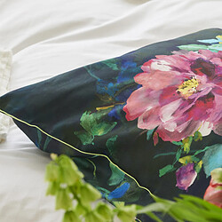 Avis Designers Guild Housse de couette imprimée en satin de coton, GERTRUDE