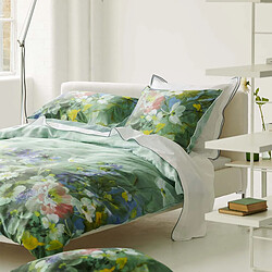 Acheter DESIGNERS GUILD Housse de couette en Satin de coton - 140 x 200 cm - Vert moyen