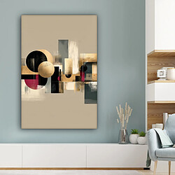 Acheter Muchowow Abstrait Formes Beige - 80x80 cm