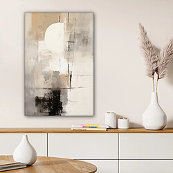 Muchowow Abstrait Art Gris - 40x40 cm pas cher