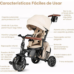 Devessport - Tricycle évolutif Qplay Comfo Max 8 en 1 / 10-72 mois pas cher