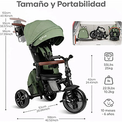 Devessport - Tricycle évolutif Qplay Comfo Max 8 en 1 / 10-72 mois pas cher