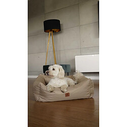 Animood Lit pour chien Maurice taille : M, couleur : capuccino, matière : kodura pas cher