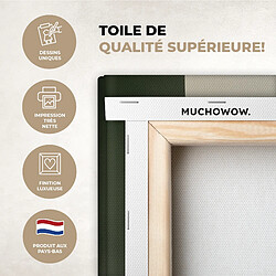Avis Muchowow Japandi Vert Abstrait Moderne - 40x40 cm