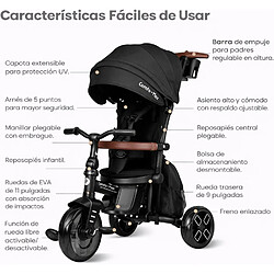 Acheter Devessport - Tricycle évolutif Qplay Comfo Max 8 en 1 Noir / 10-72 mois