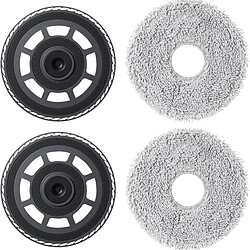 INF Ensemble de Cadres de Rechange pour Serpillière Compatible avec Aspirateur Robot Dreame X5