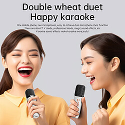 Acheter INF Y5 - Microphone de karaoké Bluetooth pour la maison à double micro