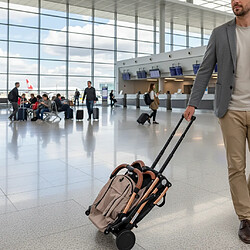 Acheter BUF BOOF® S-16 Poussette sport, 0-36 mois, position allongée à 180°, fonction trolley