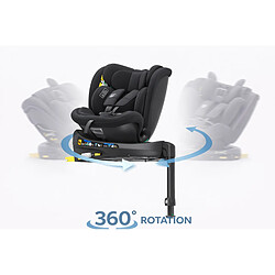 BUF BOOF® N-Fix DELUXE i-Size Siège Auto Pivotant 360° ISOFIX avec Jambe de Force, R129
