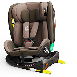 BUF BOOF® Platinum DELUXE i-Size Siège Auto Pivotant 360° ISOFIX avec Top Tether, R129