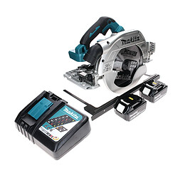 Makita DHS 900 RG2 Scie circulaire sans fil 36 V (2x 18 V) 235 mm + 2x 6,0 Ah + Chargeur