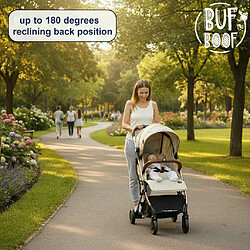 Avis BUF BOOF® S-16 Poussette sport, 0-36 mois, position allongée à 180°, fonction trolley