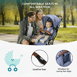 Avis BUF BOOF® S-16 Poussette sport légère, 0-36 mois, position allongée à 180°, système de plia