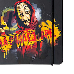 Avis Inny Carnet de Notes A5 Modèle Team Heist La Casa de Papel Couverture Rigide Noir