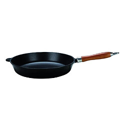 Karl Krüger 60028 Faitout en Fonte Rustica 26 cm, Noir 