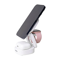 Avis Maxlife Chargeur sans fil 3-en-1 Qi Blanc