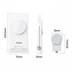 Avis Nillkin Chargeur sans fil 3-en-1 15W Blanc