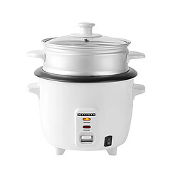 Acheter MELISSA Cuiseur de Riz 0.6 L 300W Revêtement Antiadhésif avec Panier Vapeur Blanc