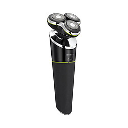 MELISSA Rasoir Électrique pour Homme avec 3 Têtes Rotatives Rechargeable Noir