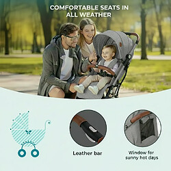 Avis BUF BOOF® S-16 Poussette sport, 0-36 mois, position allongée à 180°, fonction trolley