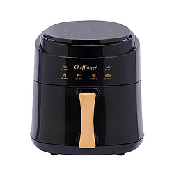 Cheffinger Friteuse à Air Chaud 8 L 1400W avec Écran Tactile Cuisson Rapide Noir