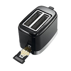 Acheter MELISSA Grille-pain 2 Tranches 800W en Acier Inoxydable Réglable Noir