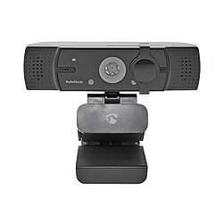 Nedis Webcam Full HD / 4K avec Mise au Point Automatique et Microphone intégré Noir
