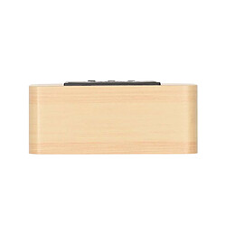 Acheter Nedis Réveil de Bureau en Bois avec Affichage LED et Fonction Snooze Marron