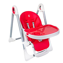 Acheter BUF BOOF® Chaise Haute X-6 Inclinable 4 Positions, Réglable Red