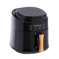 Cheffinger Friteuse à Air Chaud 8 L 1400W avec Écran Tactile Cuisson Rapide Noir