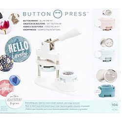 We R Memory Keepers Kit Button press tool 3 tailles - We R