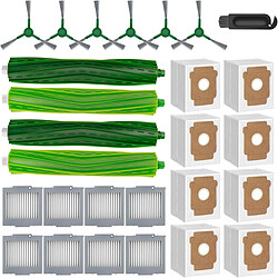 INF Kit de 27 Accessoires de Remplacement Compatible avec iRobot Roomba Max 705/Plus 504