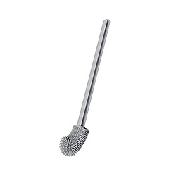 Avis INF Brosse de toilette courbée en silicone Grey