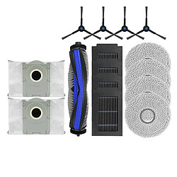 INF Kit d'accessoires de remplacement compatible avec l'aspirateur robot Ecovacs Deebot T50 Ma