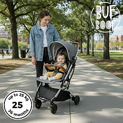 BUF BOOF® S-16 Poussette sport, 0-36 mois, position allongée à 180°, fonction trolley